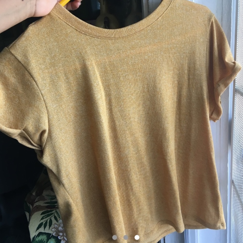 Yellow shirt
